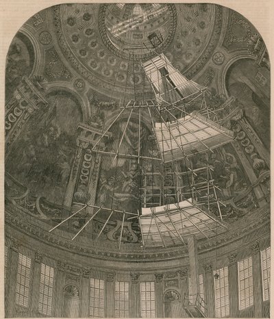 A Szent Pál-székesegyház festményeinek restaurálása alkotó: English School