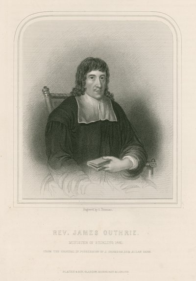 James Guthrie tiszteletes, Stirling minisztere, 1661 alkotó: English School