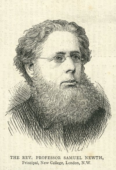 Samuel Newth tiszteletes (1821–98), Illusztráció a The Graphicból, 1875. július 10. alkotó: English School