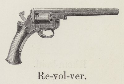 Revolver (metszet) alkotó: English School