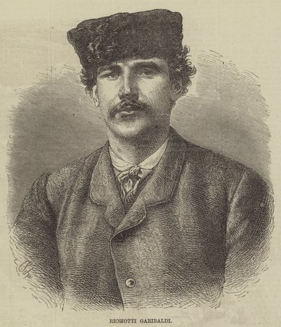 Ricciotti Garibaldi (metszet) alkotó: English School