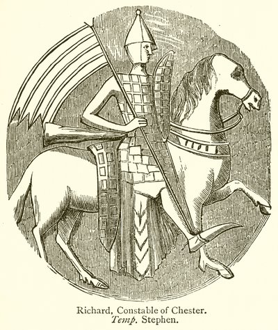 Richard, Chester rendőrkapitánya. Temp. István alkotó: English School