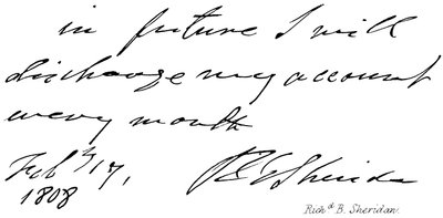 Richd B Sheridan alkotó: English School