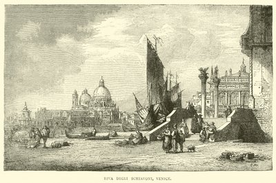 Riva Degli Schiavoni, Velence alkotó: English School