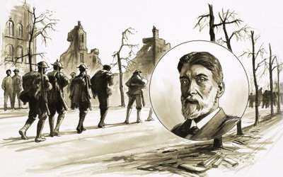 Robert Bridges, a költő díjazottja alkotó: English School