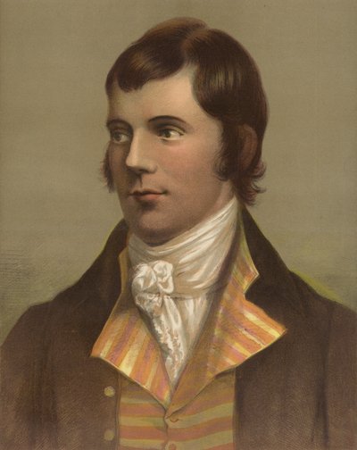 Robert Burns (chromolitho) alkotó: English School