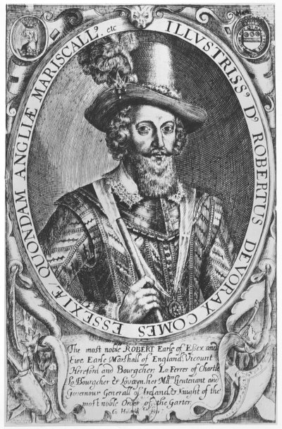 Robert Devereux, Essex 2. grófja (metszet) alkotó: English School