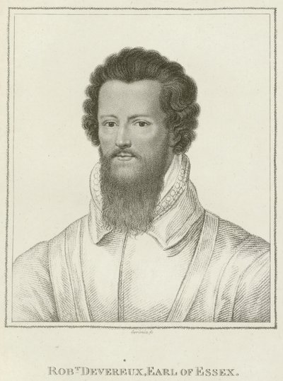 Robert Devereux, Essex grófja (metszet) alkotó: English School