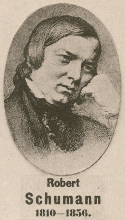 Robert Schumann (metszet) alkotó: English School