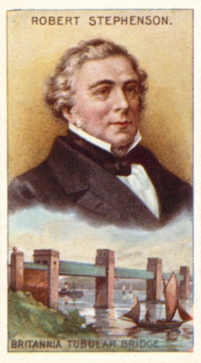 Robert Stephenson, Britannia Tubular Bridge alkotó: English School