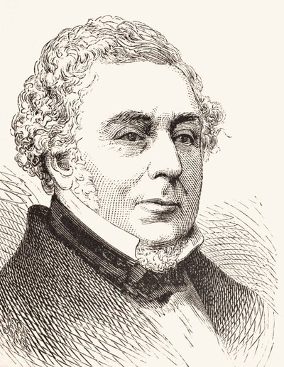 Robert Stephenson, William Hickman Smith Aubrey (1858-1916) Anglia nemzeti és hazai története című könyvéből, London, 1890 körül. alkotó: English School