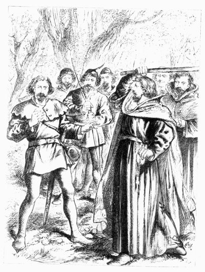 Robin Hood és I. Richárd király (1157-99) alkotó: English School