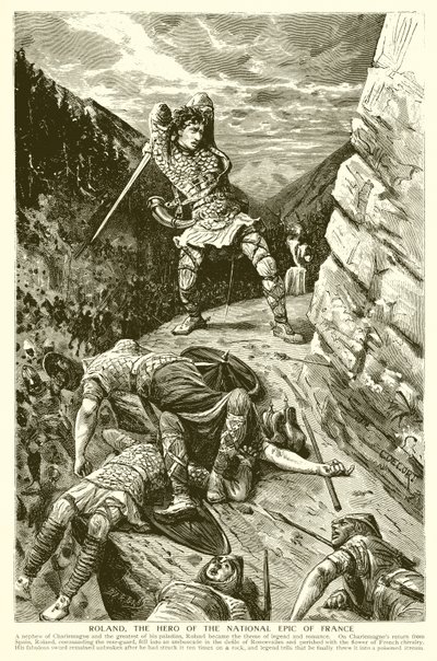 Roland, a francia nemzeti eposz hőse alkotó: English School