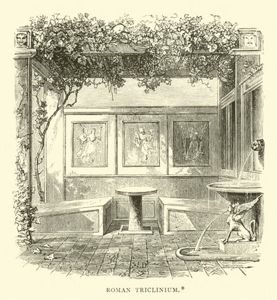 római étkező alkotó: English School