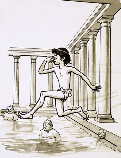 Römische Bäder von English School