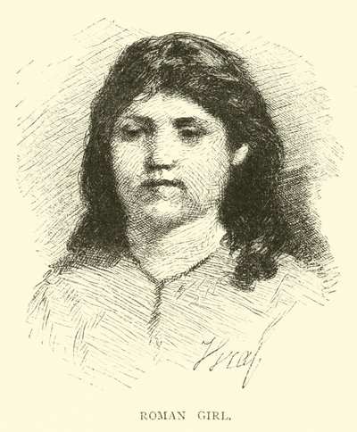 római lány alkotó: English School
