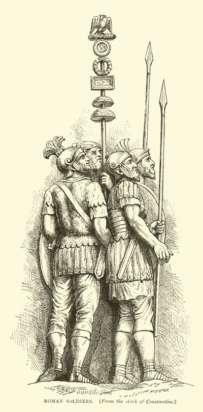 római katonák alkotó: English School