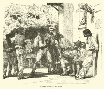 A rómaiak a Morában játszanak alkotó: English School