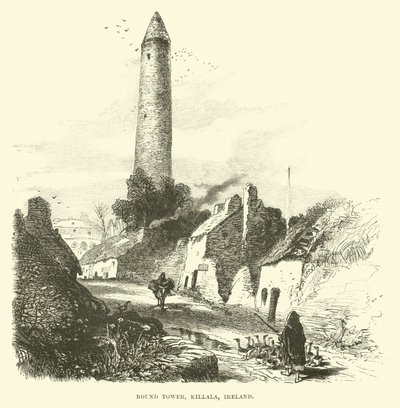 Kerek torony, Killala, Írország alkotó: English School