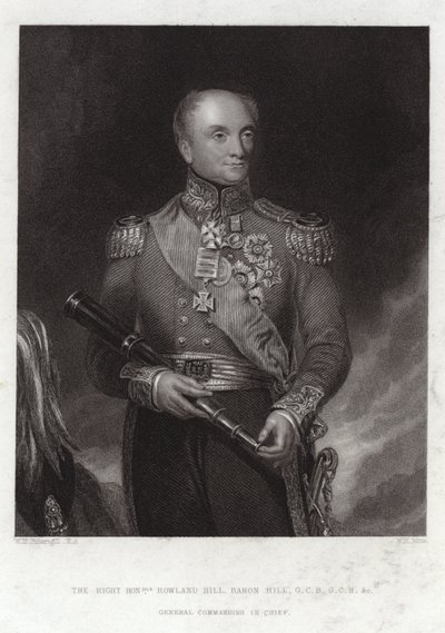 Rowland Hill, 1. Viscount Hill, brit tábornok alkotó: English School