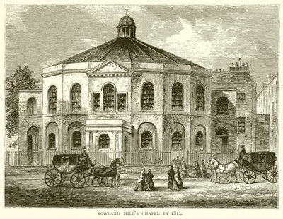 Rowland Hills kápolna 1814-ben alkotó: English School