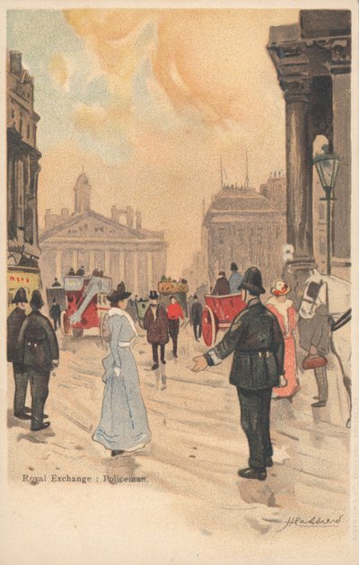 Royal Exchange, London, Rendőr alkotó: English School