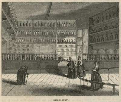 Royal Free Hospital, London: Gyógyszertár alkotó: English School
