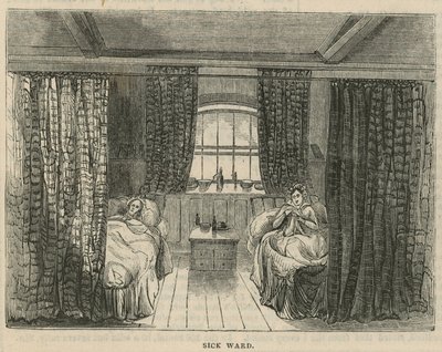 Royal Free Hospital, London: Betegosztály alkotó: English School