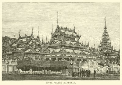 Királyi palota, Mandalay alkotó: English School