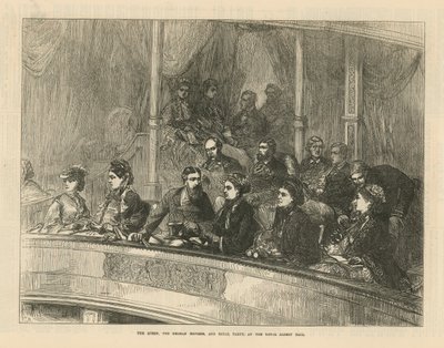 Királyi parti a Royal Albert Hallban alkotó: English School