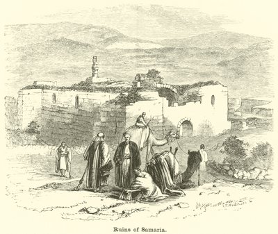 Szamária romjai alkotó: English School