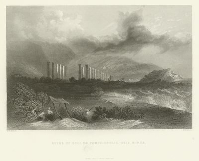 Soli romjai vagy Pompeiopolisz, Kis-Ázsia, 1837 alkotó: English School