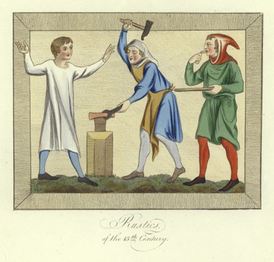 A 13. század rusztikája alkotó: English School