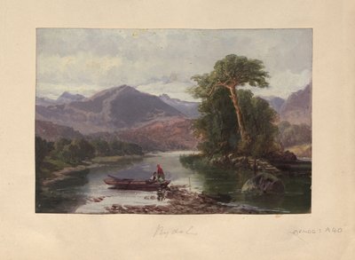 Rydal víz (olaj, papír) alkotó: English School