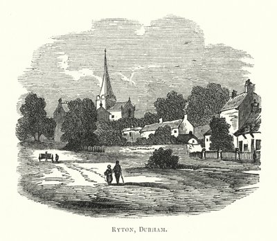 Ryton, Durham (metszet) alkotó: English School