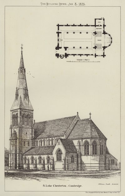 S Luke Chesterton, Cambridge (metszet) alkotó: English School