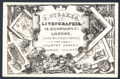 S Straker, litográfus, szaklap alkotó: English School