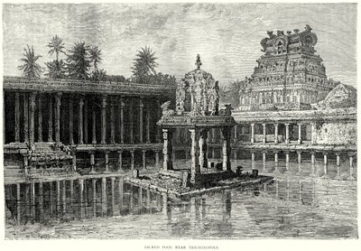 Szent Medence Trichinopoly közelében (metszet) alkotó: English School