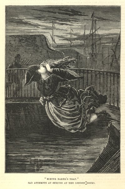 Szomorú öngyilkossági kísérletek a London Docksban alkotó: English School
