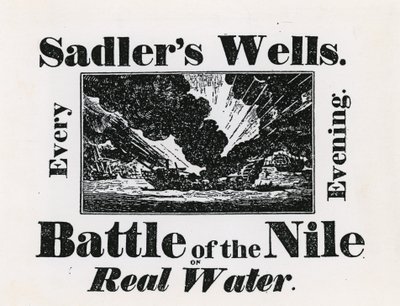 Sadlers Well. Nílusi csata a valódi vízen. Minden este alkotó: English School