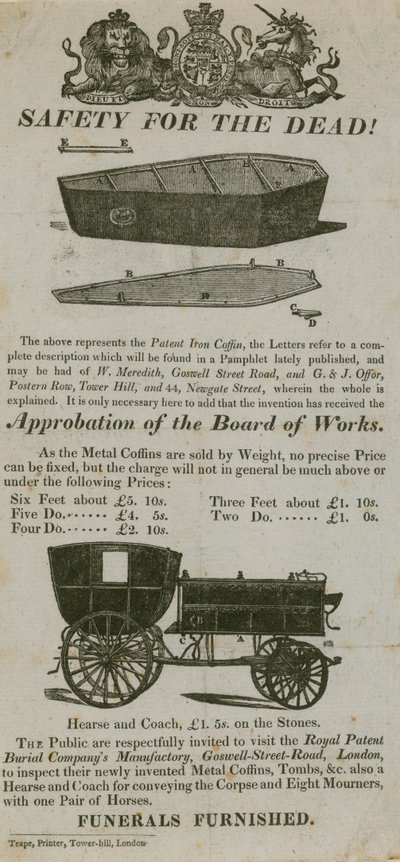 Sicherheit für die Toten! von English School