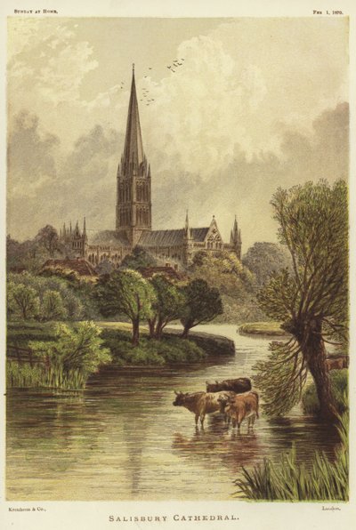 Salisbury katedrálisa Salisburyben alkotó: English School
