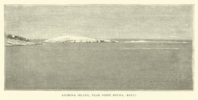 Salmona-sziget, Point Koura közelében, Máltán alkotó: English School
