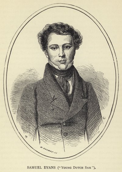 Samuel Evans, fiatal holland Sam alkotó: English School