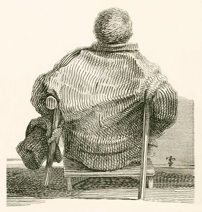 Samuel Horsey, több mint harmincegy éve londoni koldus alkotó: English School