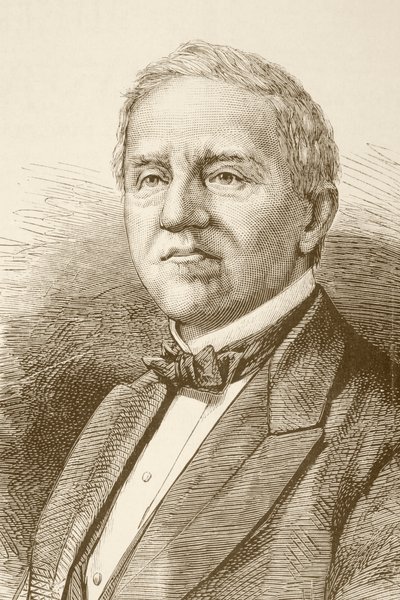 Samuel J. Tilden (litho) alkotó: English School