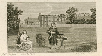 Samuel Richardson és Miss Highmore alkotó: English School