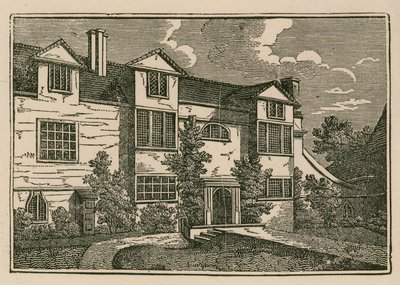 Samuel Richardsons háza Parsons Greenben, Londonban alkotó: English School
