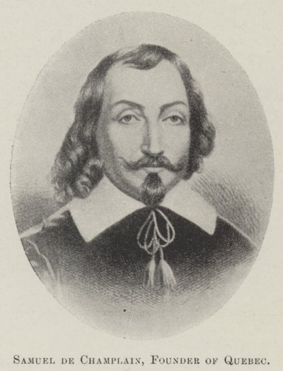 Samuel de Champlain, Quebec alapítója (litho) alkotó: English School