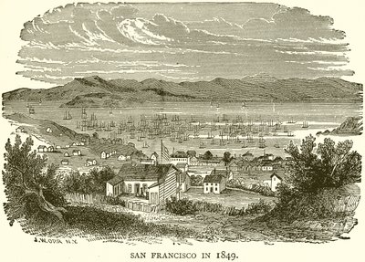 San Francisco 1849-ben alkotó: English School